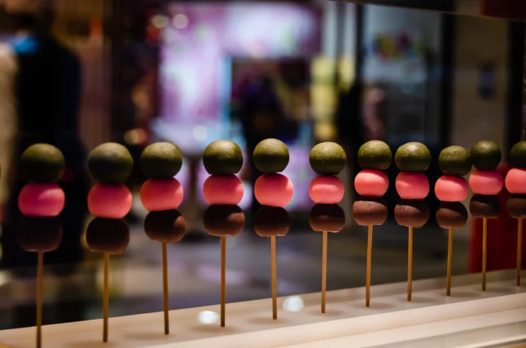 treats in Japanese storewindow